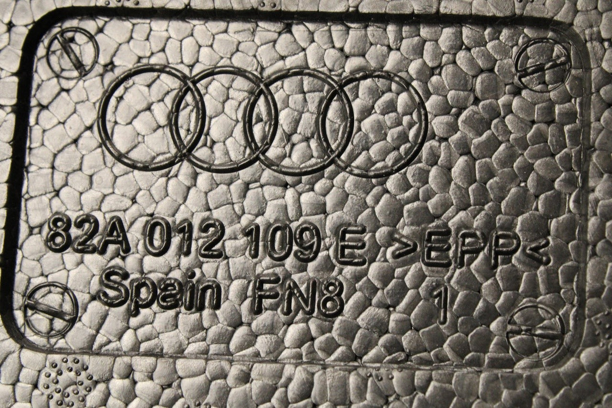 Audi A1 2019-on spare wheel foam toolbox insert 82A012109E