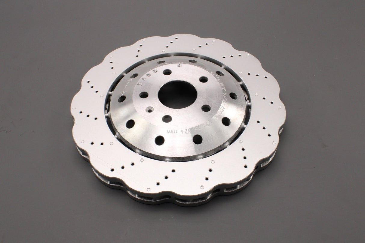 Audi RSQ3 2014-2018 single wavy brake disc (front) 8U0615301B