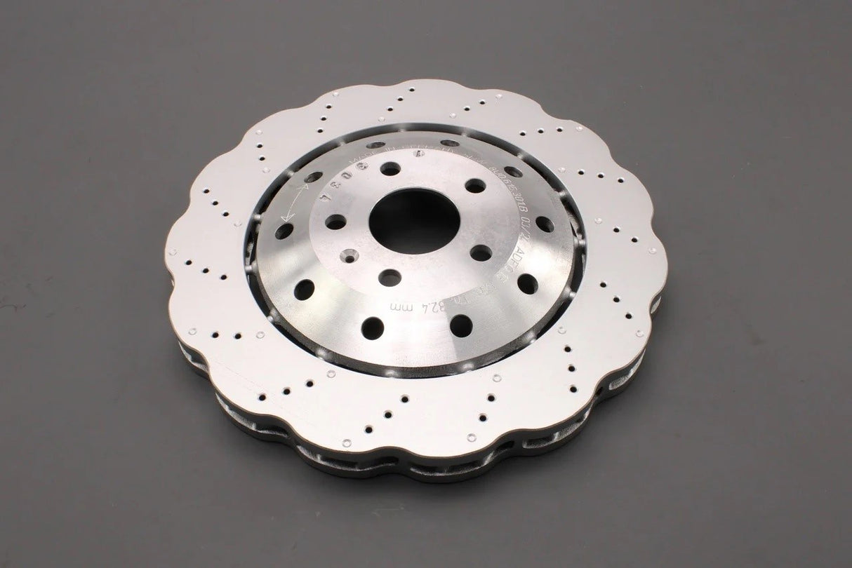 Audi RSQ3 2014-2018 single wavy brake disc 365x34mm (front) 8U0615301B