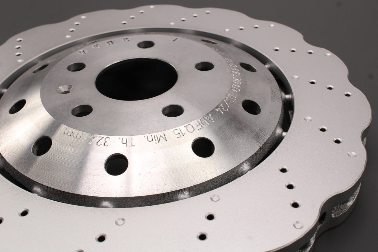 Audi RSQ3 2014-2018 single wavy brake disc (front) 8U0615301B