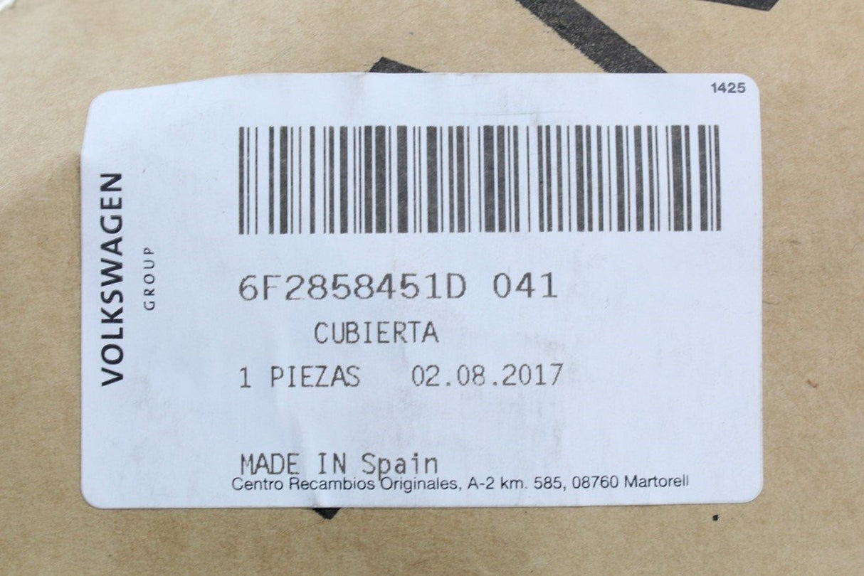 SEAT Ibiza 6F 2018-on dashboard cover trim gloss black 6F2858451D 041