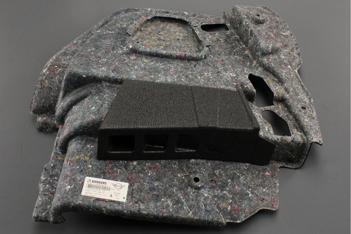 Mini Cooper F56 boot luggage compartment side trim (right) 51477298598