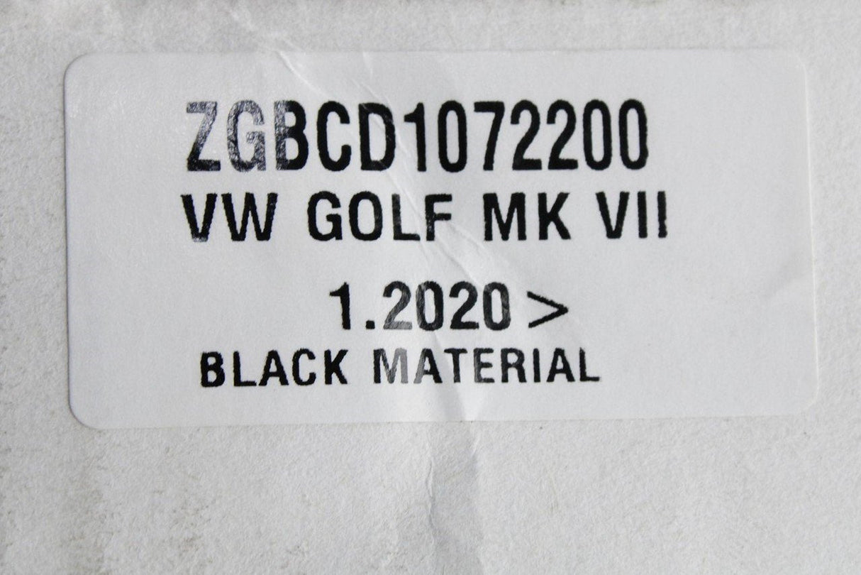 VW Golf MK8 2020-Onward rear bumper load protector (black) ZGBCD1072200
