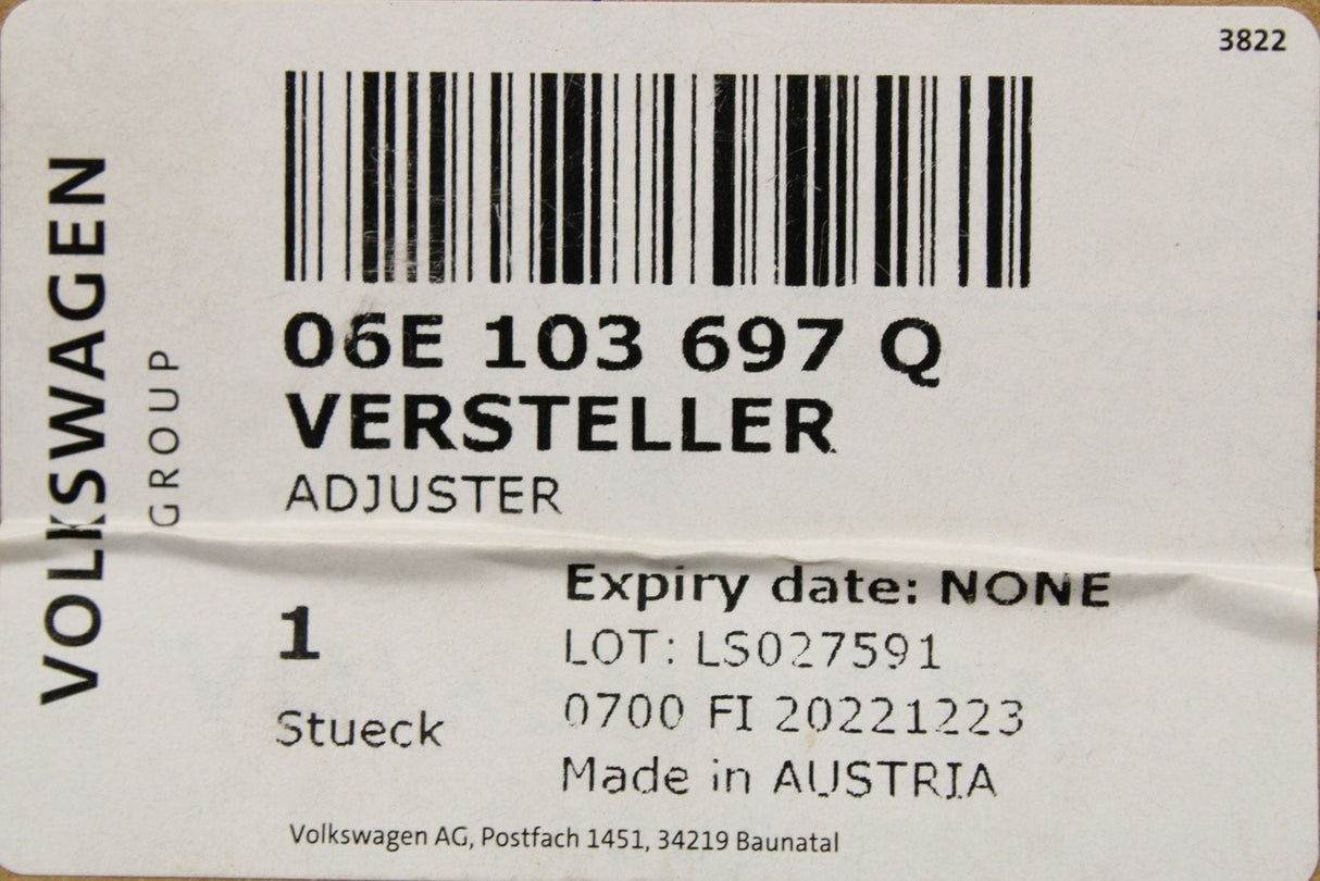 VW Audi Skoda SEAT 2.0 TSI TFSI camshaft adjuster unit 06E103697Q