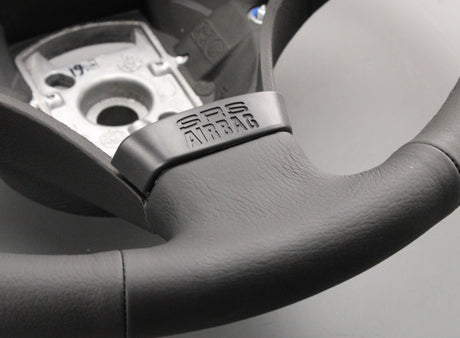 BMW E46 1997-2005 sports leather steering wheel (black) 32346753944