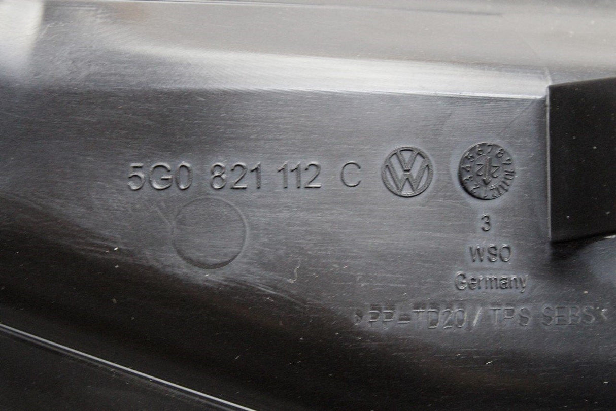 VW Golf MK7 MK7.5 2013-2019 front wing insulation (right) 5G0821112C