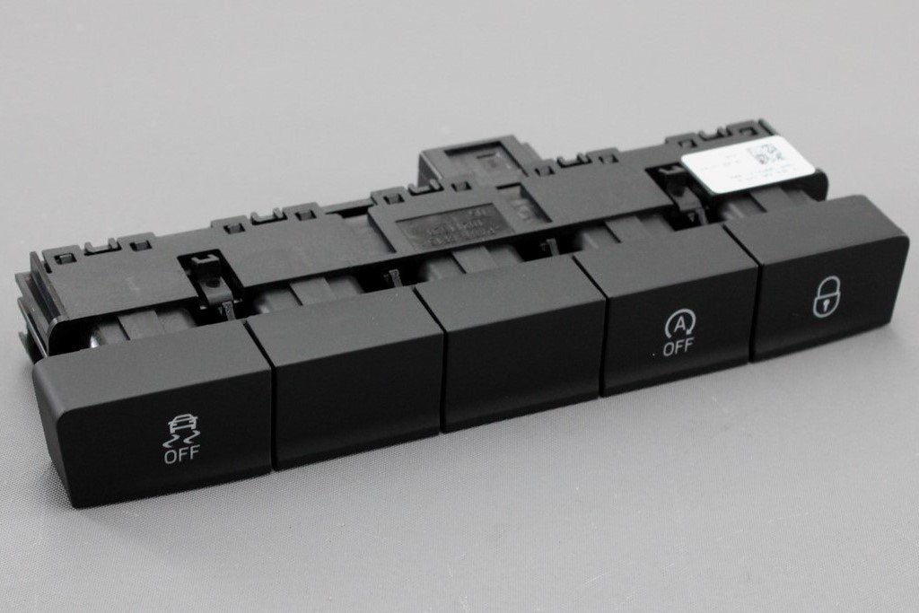 Skoda Octavia 2013-On upper centre console buttons (RHD) 5E2927132G WHS