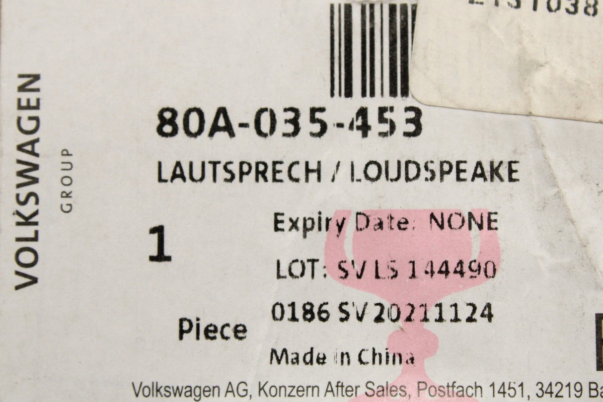 Audi A6 A7 A8 Q5 RS6 RS7 dashboard centre speaker 80A035453