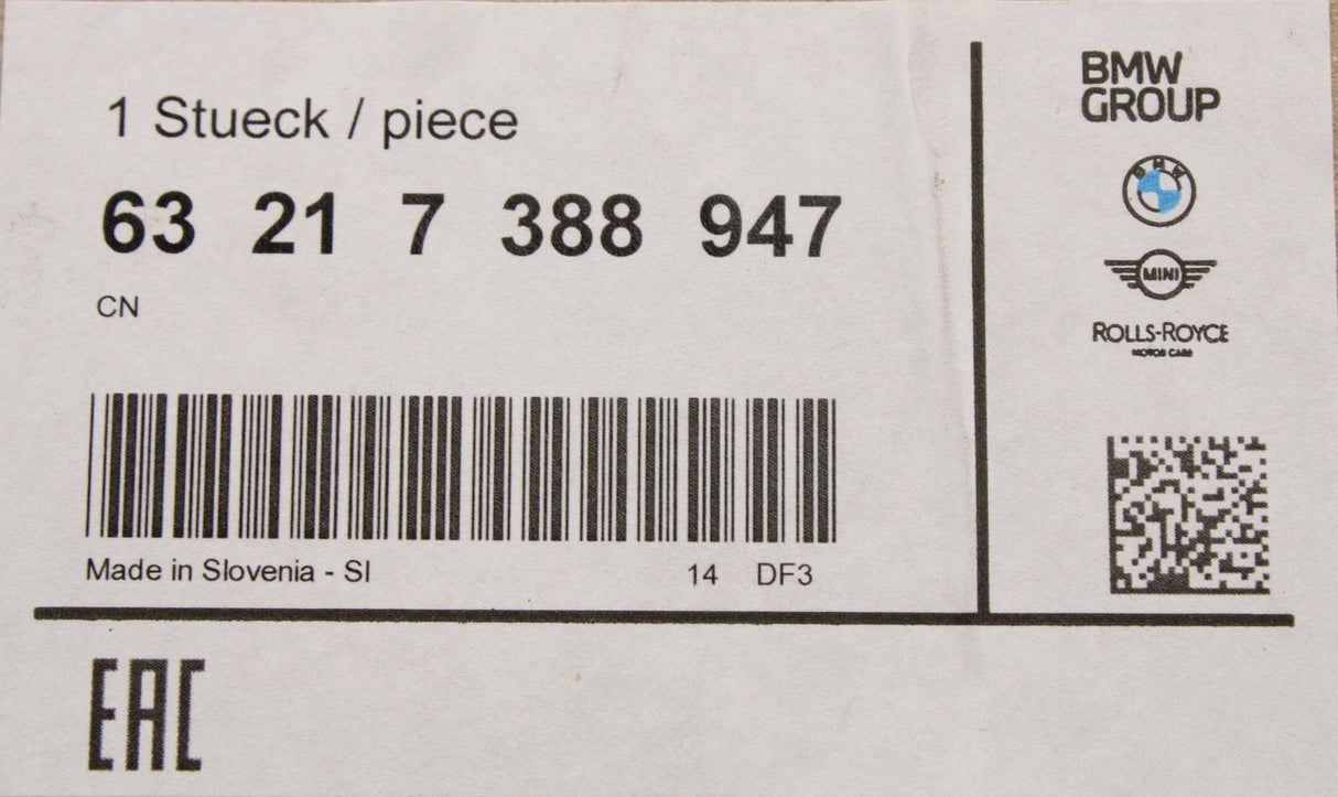 BMW G31 2017-2021 LED tail light (outer left) 63217388947