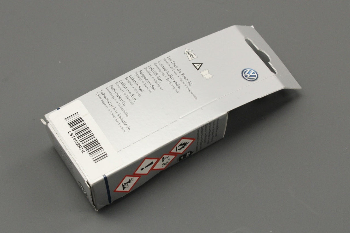 VW Touch up paint set Beryllium Grey LR7K x2 9ml LST0M2R7K