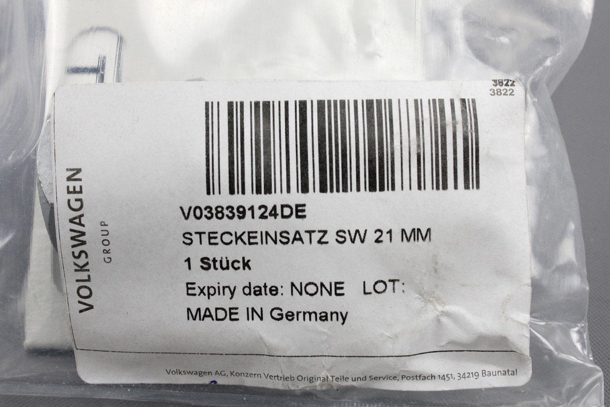 VW Audi Skoda SEAT T10035 Tool socket V03839124DE