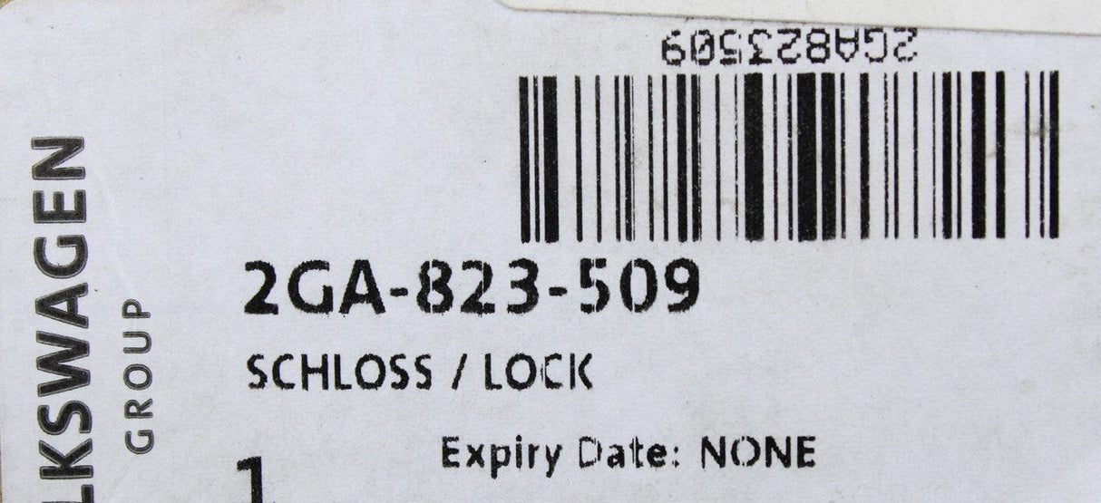VW T-Roc Golf MK8 2020-on bonnet latch lock with microswitch 2GA823509