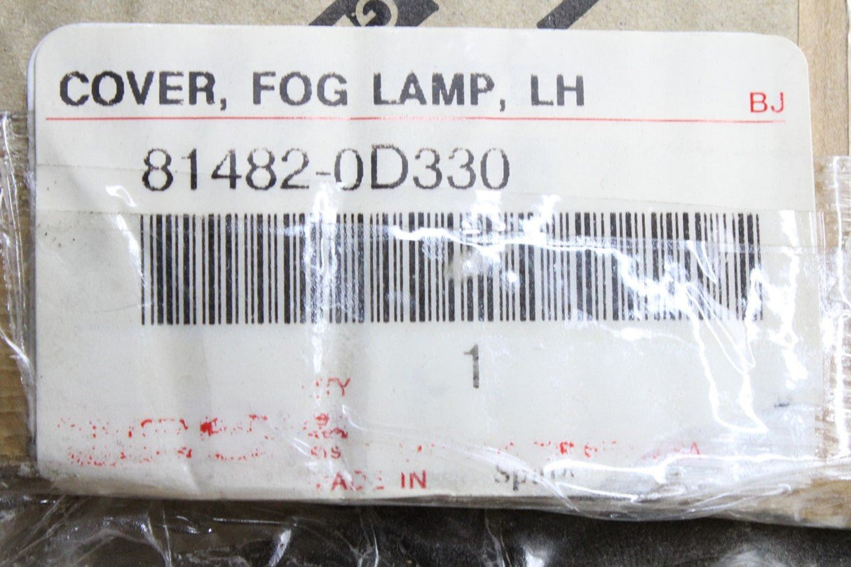 Toyota front fog lamp cover grille (left) 81482-0D330