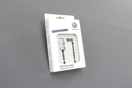 VW Volkswagen USB-A to Apple lightning media in cable (70CM) 000051446BN