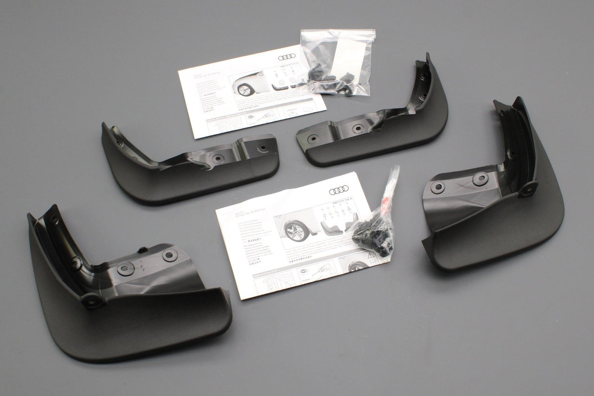 Audi A4 B9 2020-on accessory mud flap set (front & rear) 8W5075111C/106A