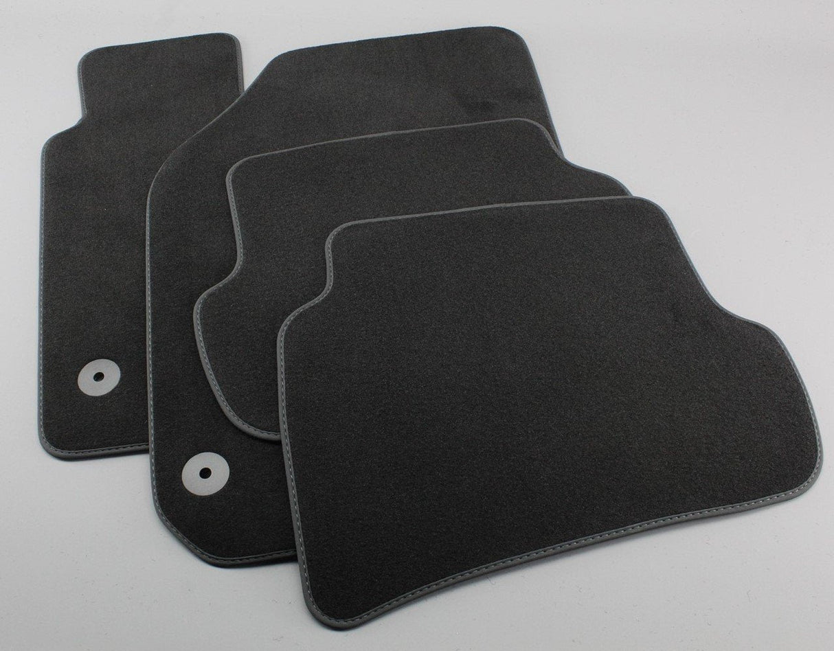 SEAT Ibiza 6J 2009-17 front & rear carpet floor mats black 6J2863011 LOE