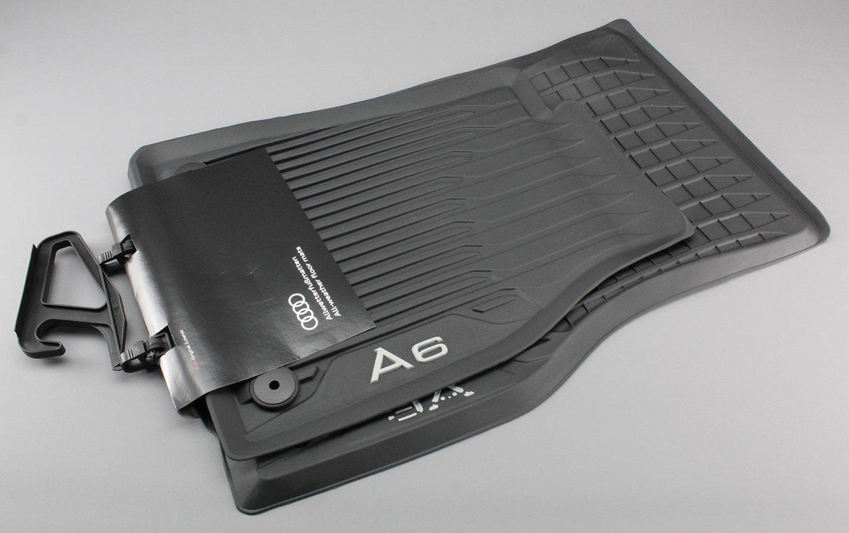 Audi A6 S6 2019-on front RHD rubber floor mats set 4K2061501 041