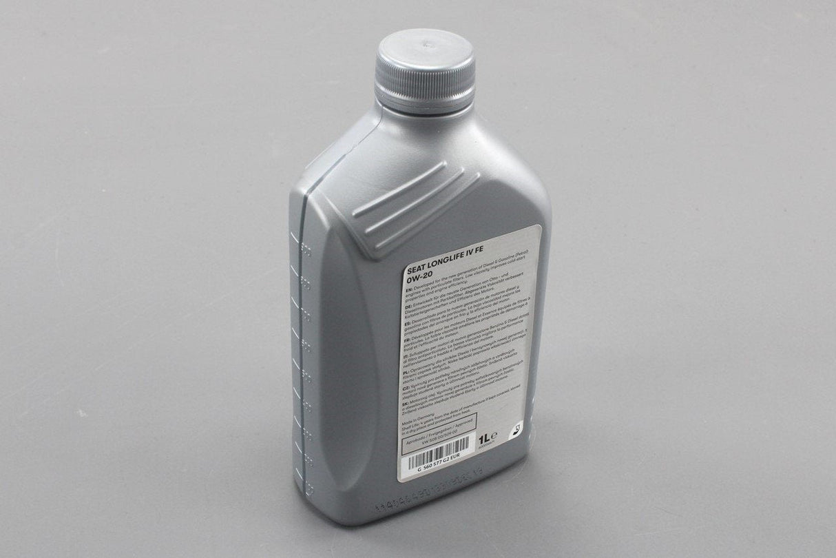 SEAT Longlife 0W-20 advanced fuel economy engine oil (1L) GS60577G2EUR