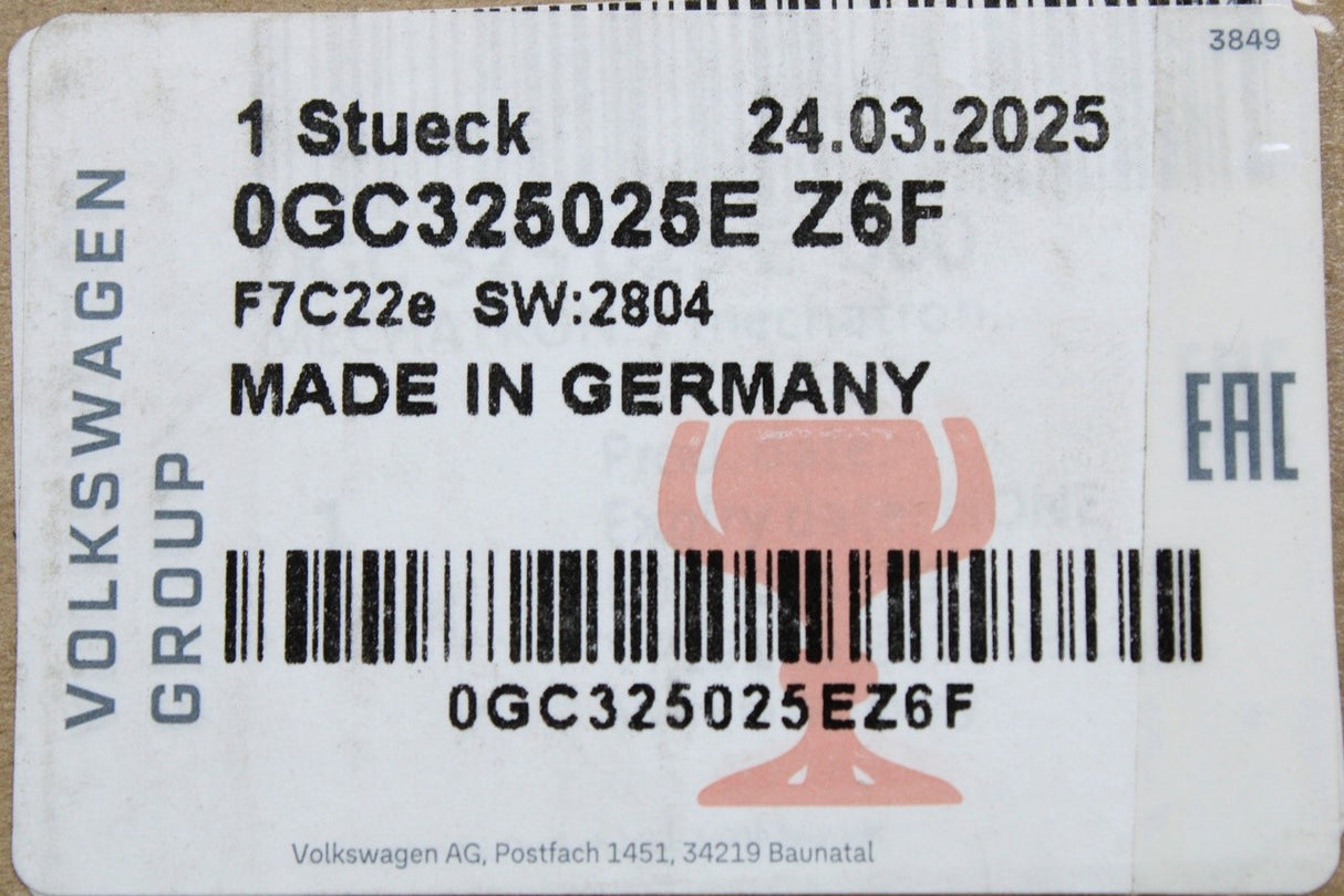 Audi TT TTS 2015-2024 1.8 TFSI 7 speed mechatronic unit 0GC325025E Z6F