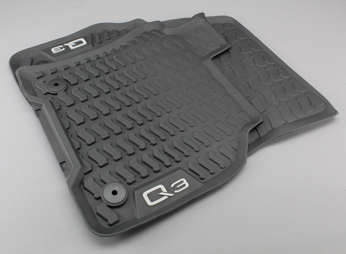 Audi Q3 RSQ3 2019- front RHD rubber floor mats 83C061501 041