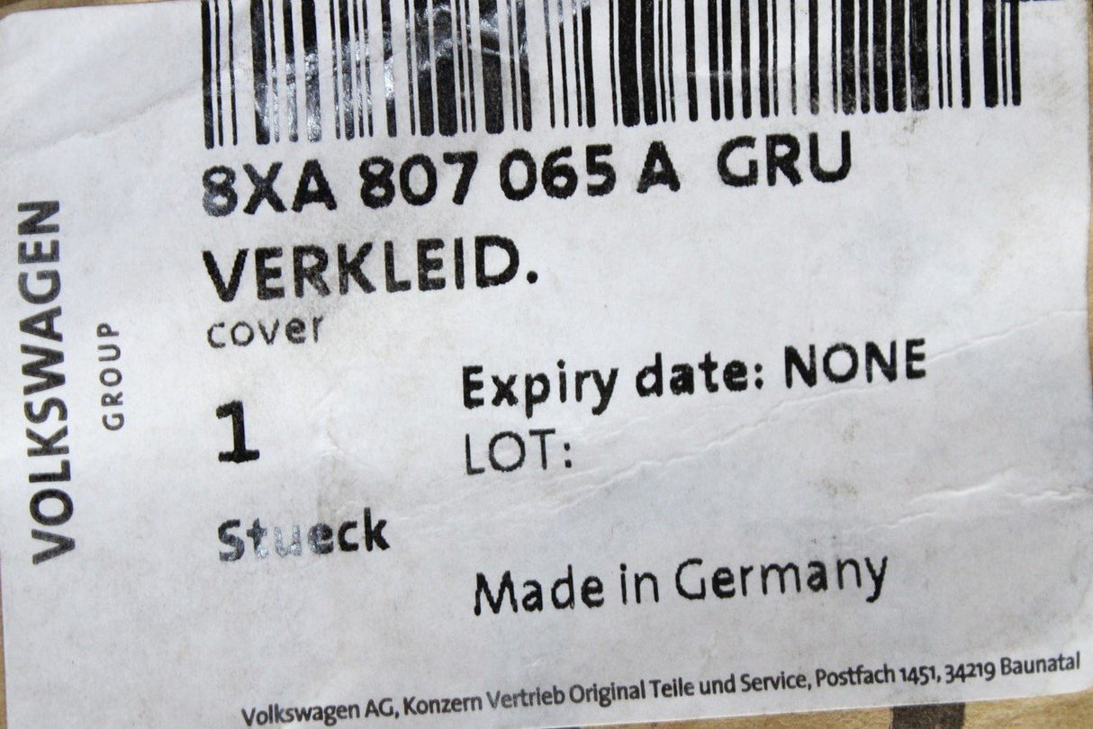 Audi A1 2015-18 front bumper cover (primed) 8XA807065A GRU