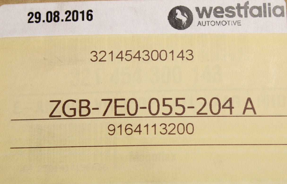 VW Transporter T5.1 T6 towing electronics kit (13pin) ZGB7E0055204A