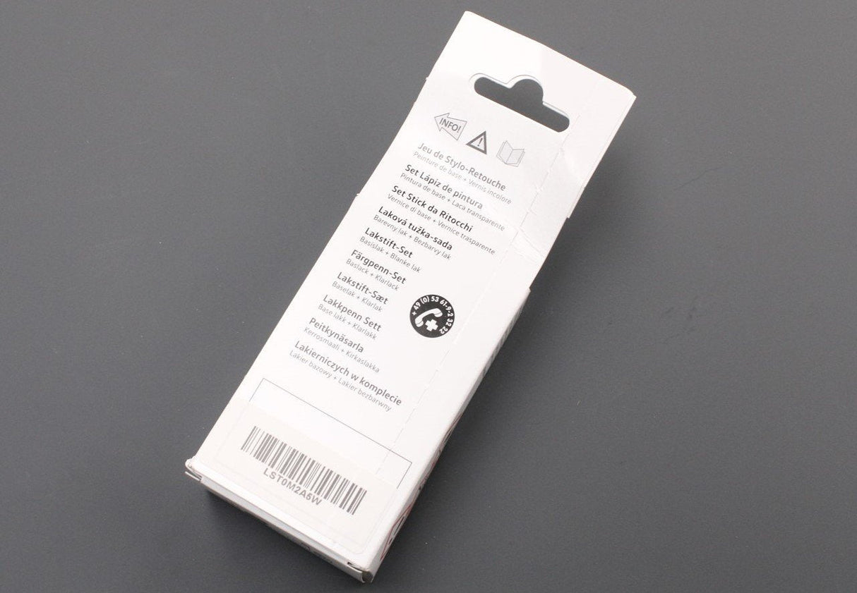 VW Touch up paint set x2 9ml Ravenna Blue Metallic LA5W LST0M2A5W