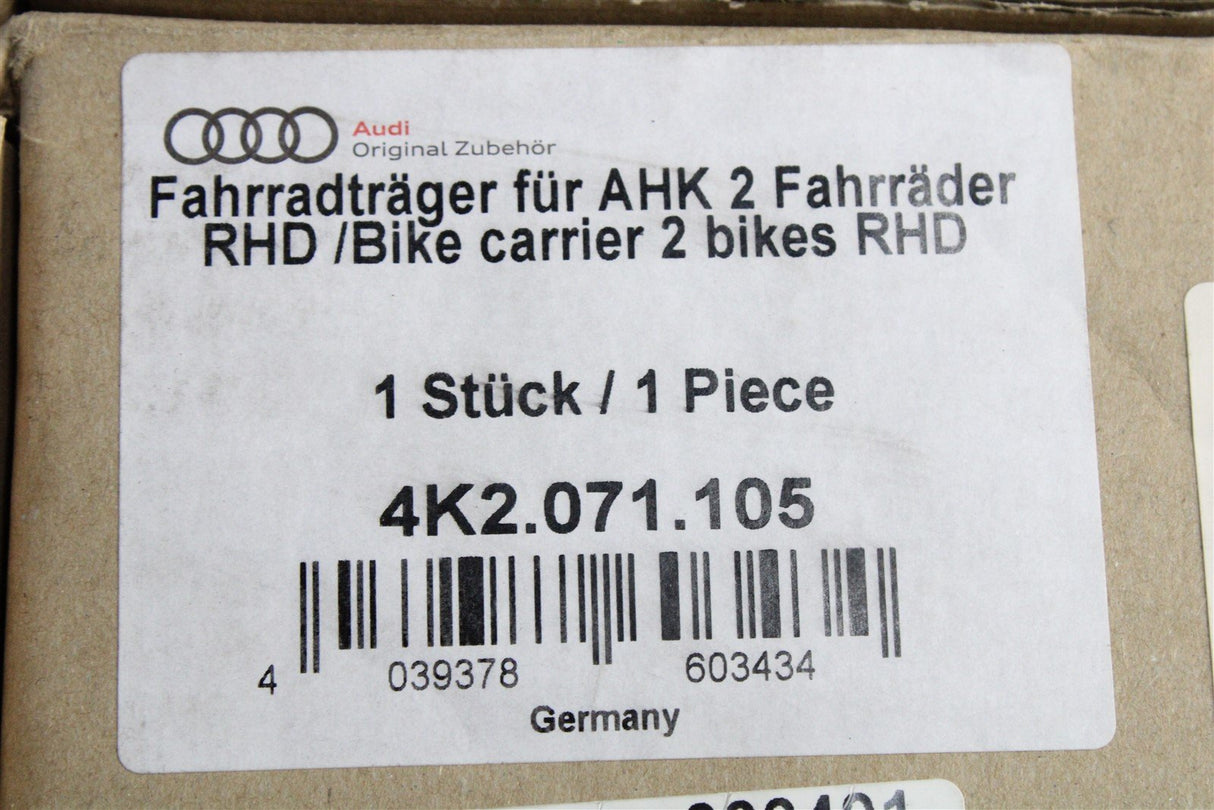 Audi A1 A3 A4 A5 A6 Q2 Q3 Q5 Q7 Q8 towbar mounted bike holder 4K2071105