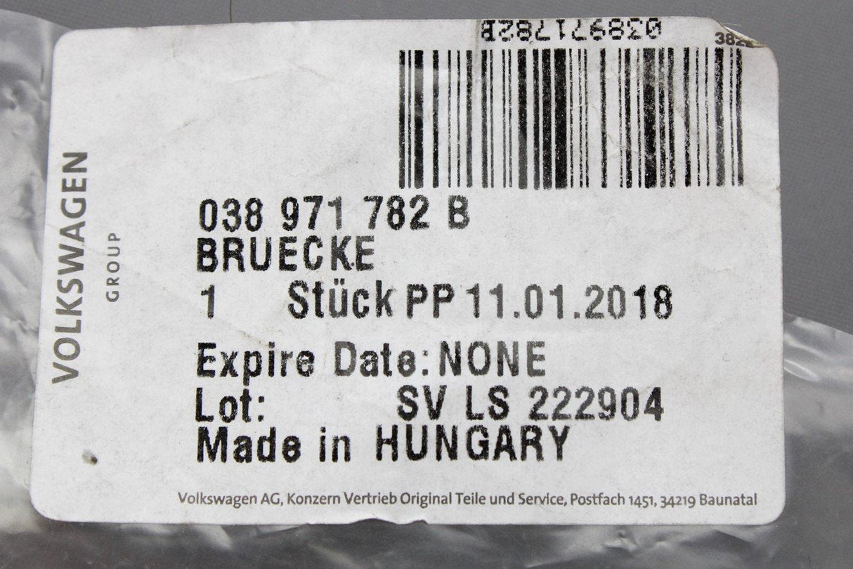 VW Audi Skoda SEAT 1.9 TDI Glow plug bridge wiring harness 038971782B