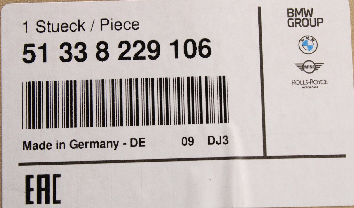 BMW E46 320Ci 328Ci M3 97-05 window regulator (front right) 51338229106