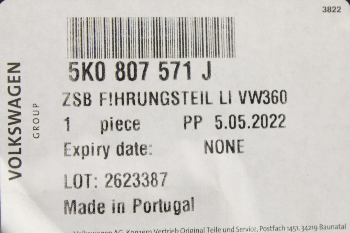 VW Golf 09-13 Golf Cabriolet 12-16 headlight bracket (left) 5K0807571J