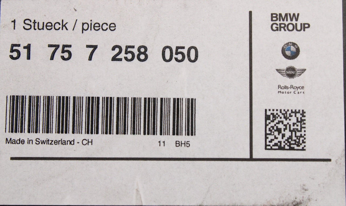 BMW F30 F31 F32 F33 underbody trim (right) 51757258050