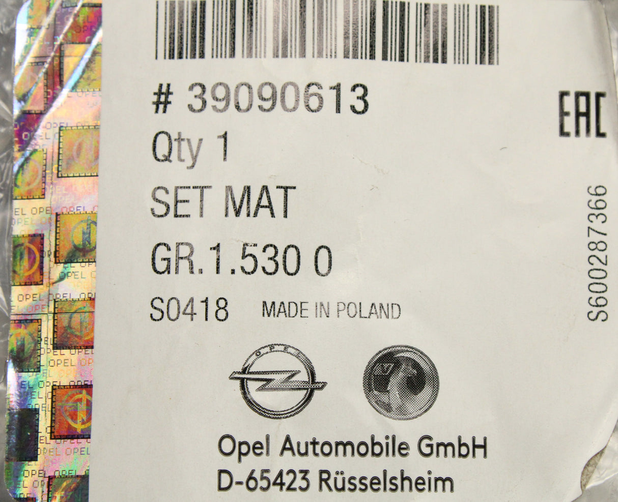 Vauxhall Viva textile floor mat set 39090613