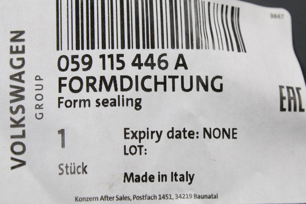 VW Touareg Audi A5 A6 A8 Q5 Q7 3.0 TDI oil cooler seal ring 059115446A
