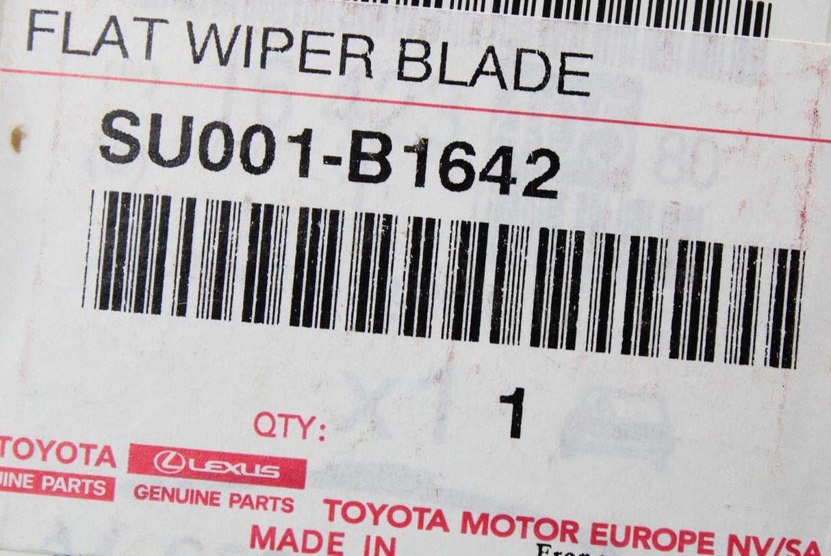 Toyota Proace Peugeot Expert 2016-on wiper blade (26") SU001-B1642
