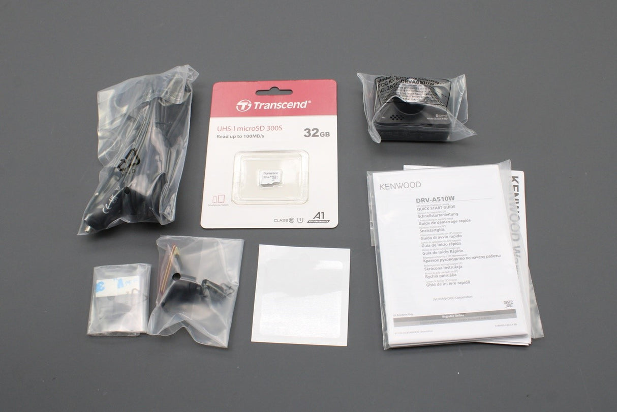 VW accessory Kenwood DRV-A510W front dash camera ZGB000052510