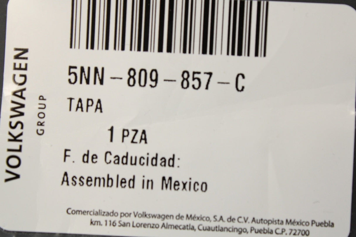 VW Tiguan Allspace 2018-on fuel & adblue filler flap housing 5NN809857C