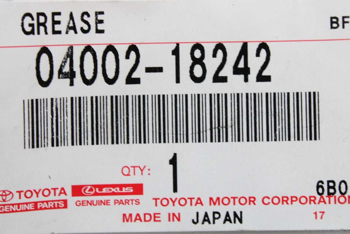 Toyota fluorine grease FG-25L (100g) 04002-18242