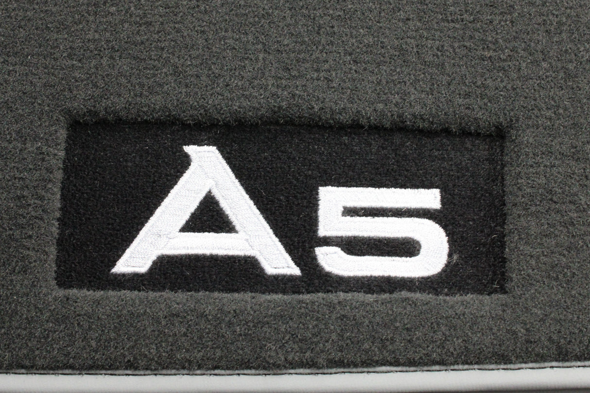 Audi A5 2007-2016 RHD premium textile floor mats (front) 8T2061275 MNO