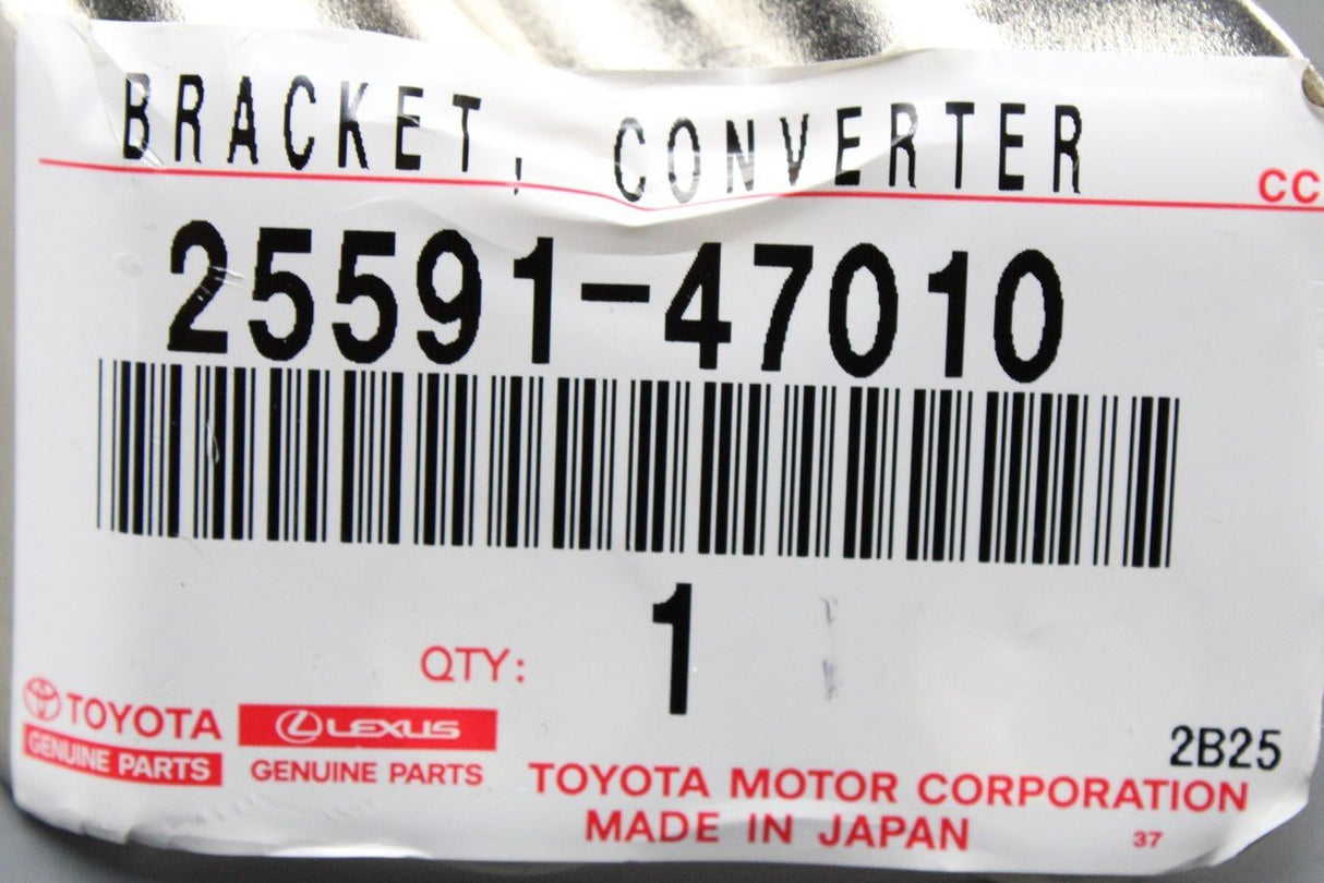 Toyota converter bracket 25591-47010