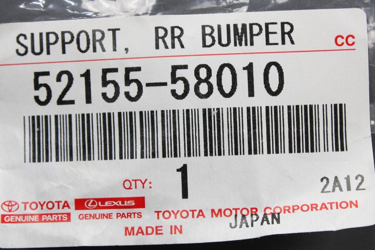Toyota rear bumper support 52155-58010