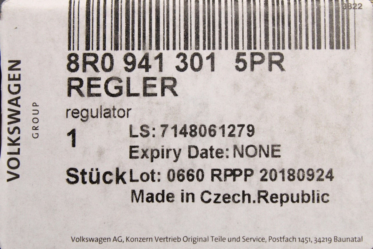Audi Q5 SQ5 2009-2017 headlight range control switch 8R0941301 5PR
