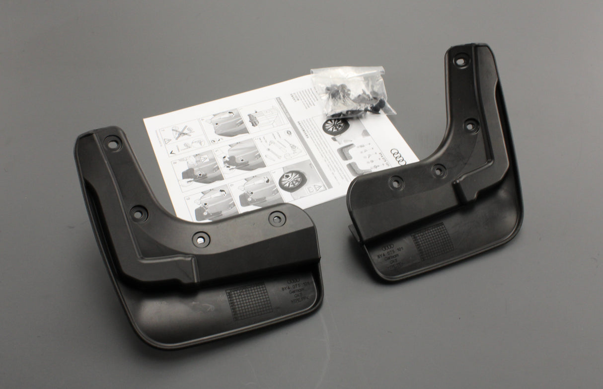 Audi A3 8Y 21-on S3 24-on accessory mud flaps set (rear) 8Y4075101