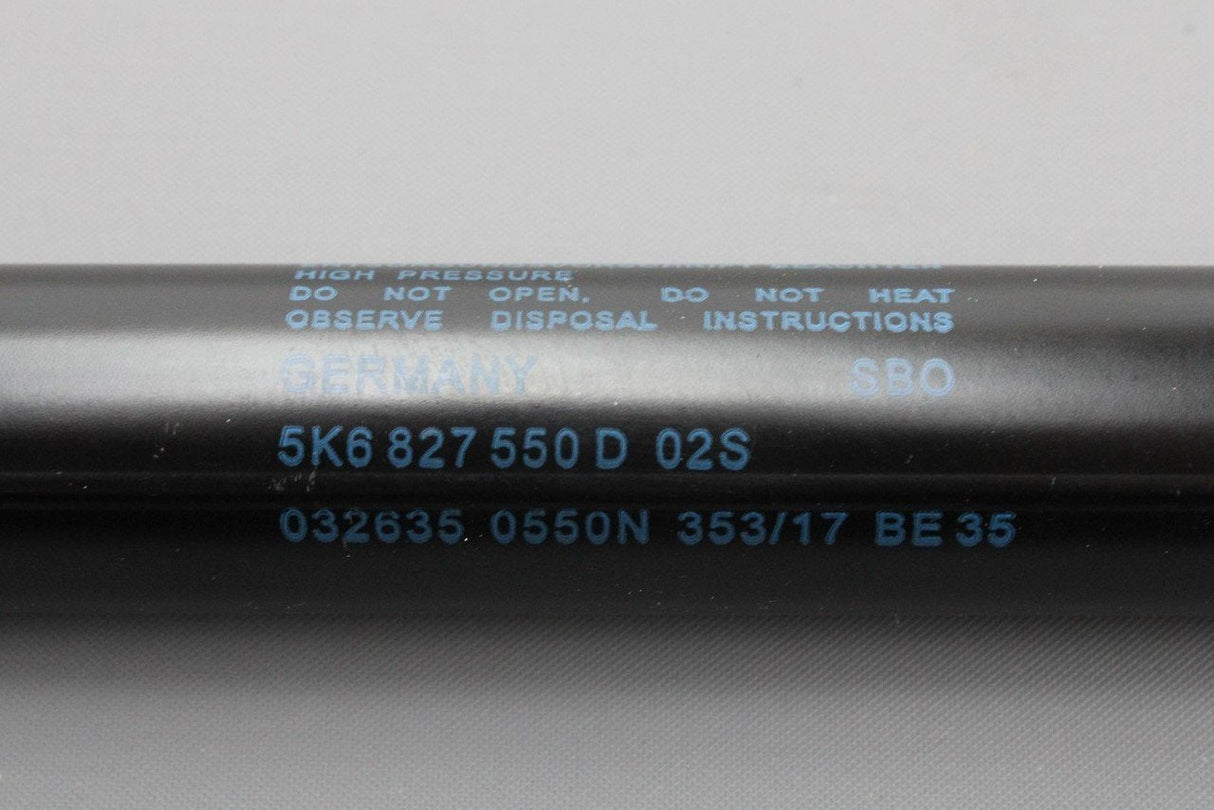 VW Golf MK6 2009-13 Hatchback Boot gas strut (x1) 5K6827550D