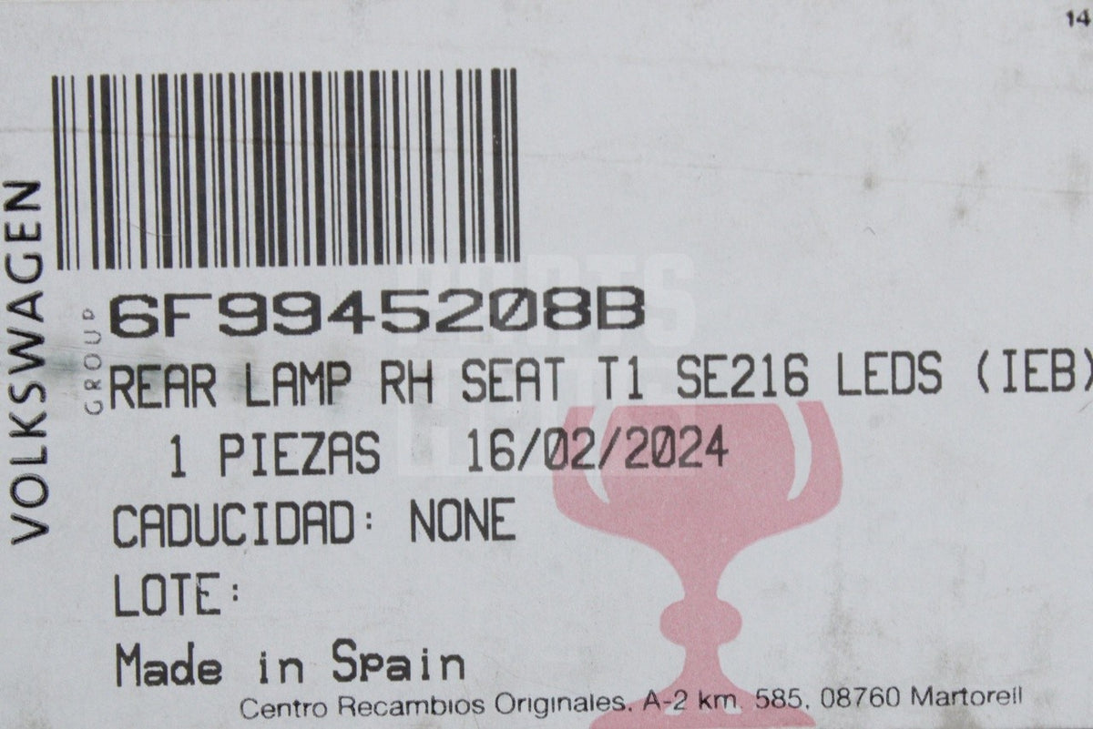 SEAT Arona 18-on LED outer tail light (Right) 6F9945208B