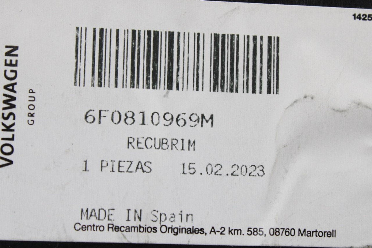 SEAT Ibiza 6F 2018-on wheel arch liner housing (rear, left) 6F0810969M