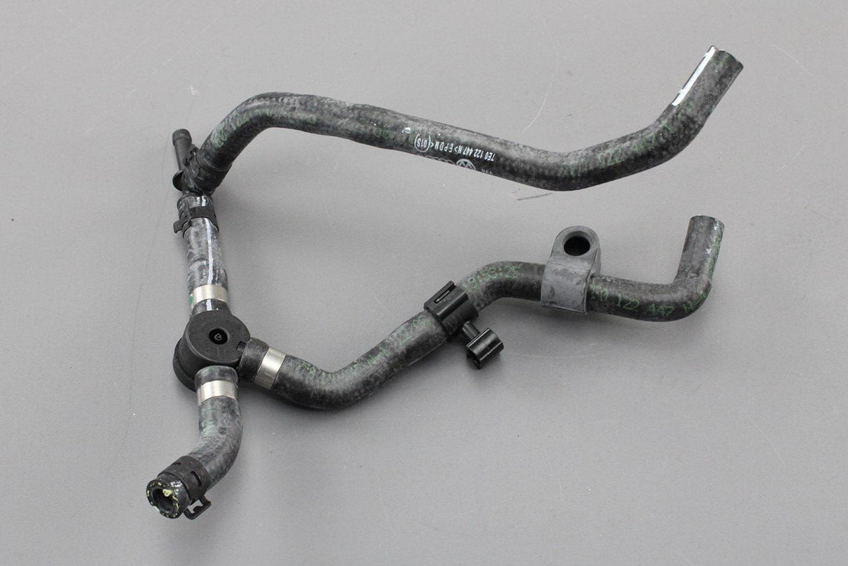 VW Transporter Caravelle Cali T6 coolant hoses with valve 7E0122447N