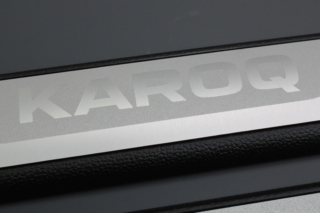 Skoda Karoq 2018-on decorative door sill strips 57A071303A