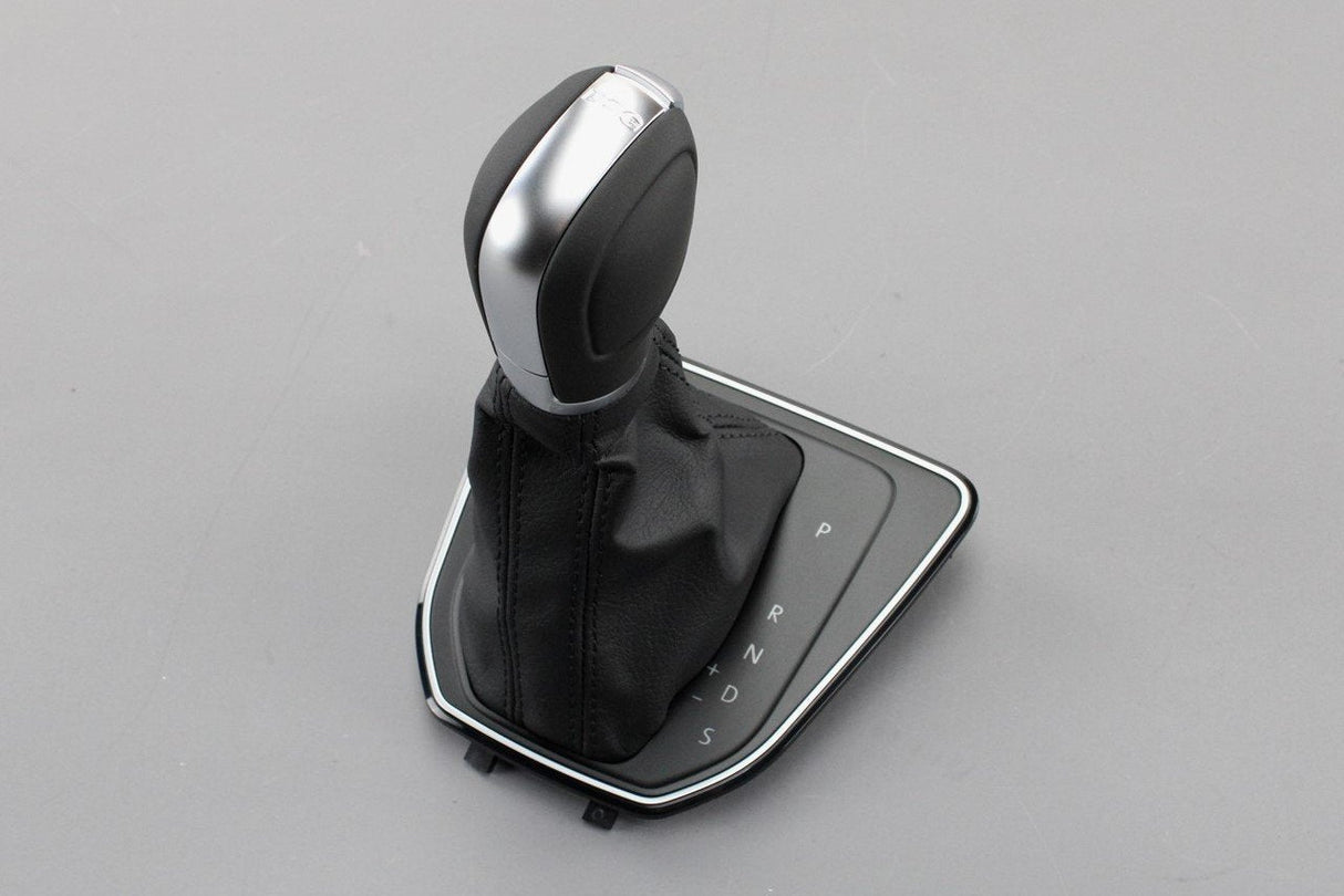 VW Caddy 2016-21 DSG leather gearstick lever knob (RHD) 2K2713203B UMF