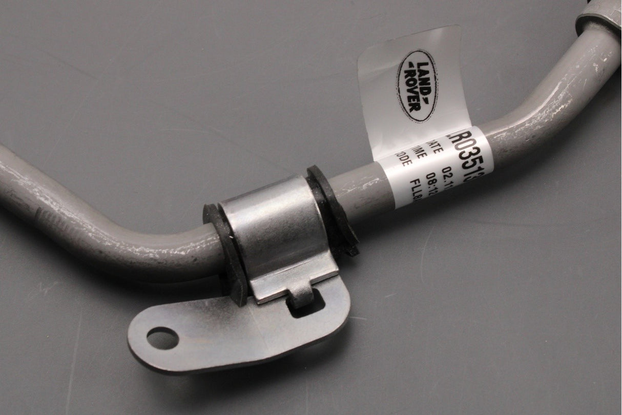 Range Rover 2013-2022 4.4L V8 DITC turbo oil drain hose (left) LR035131